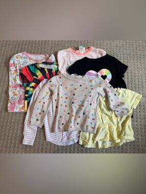 Girls 4T Spring Shirt Bundle